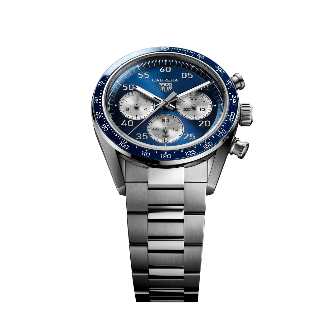 TAG Heuer - Carrera Chronograph Sport - CDB2111.BA0054 – Automatikwerk – blau - 42 mm - Herrenuhr 