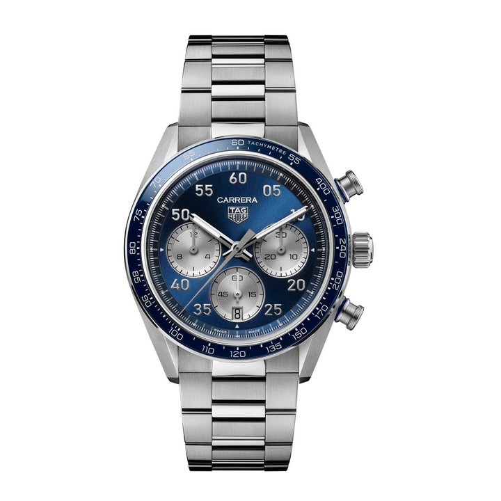 TAG Heuer - Carrera Chronograph Sport - CDB2111.BA0054 – Automatikwerk – blau - 42 mm - Herrenuhr