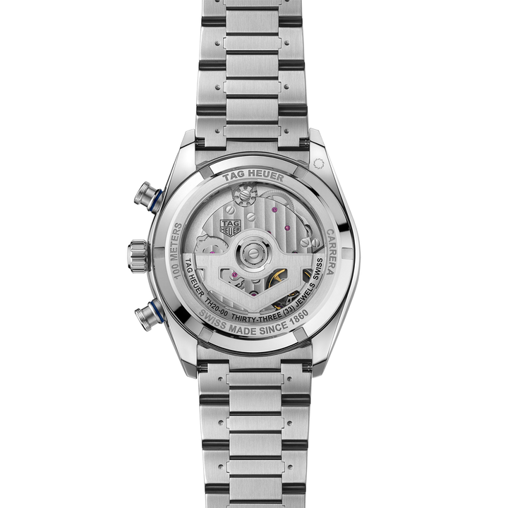 TAG Heuer - Carrera Chronograph Sport - CDB2111.BA0054 – Automatikwerk – blau - 42 mm - Herrenuhr mit Saphirglasboden