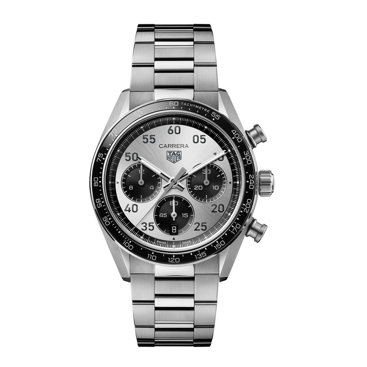 TAG Heuer - Carrera Chronograph Sport - CDB2113.BA0054 – Automatikwerk – silber, schwarz - 42 mm - Herrenuhr
