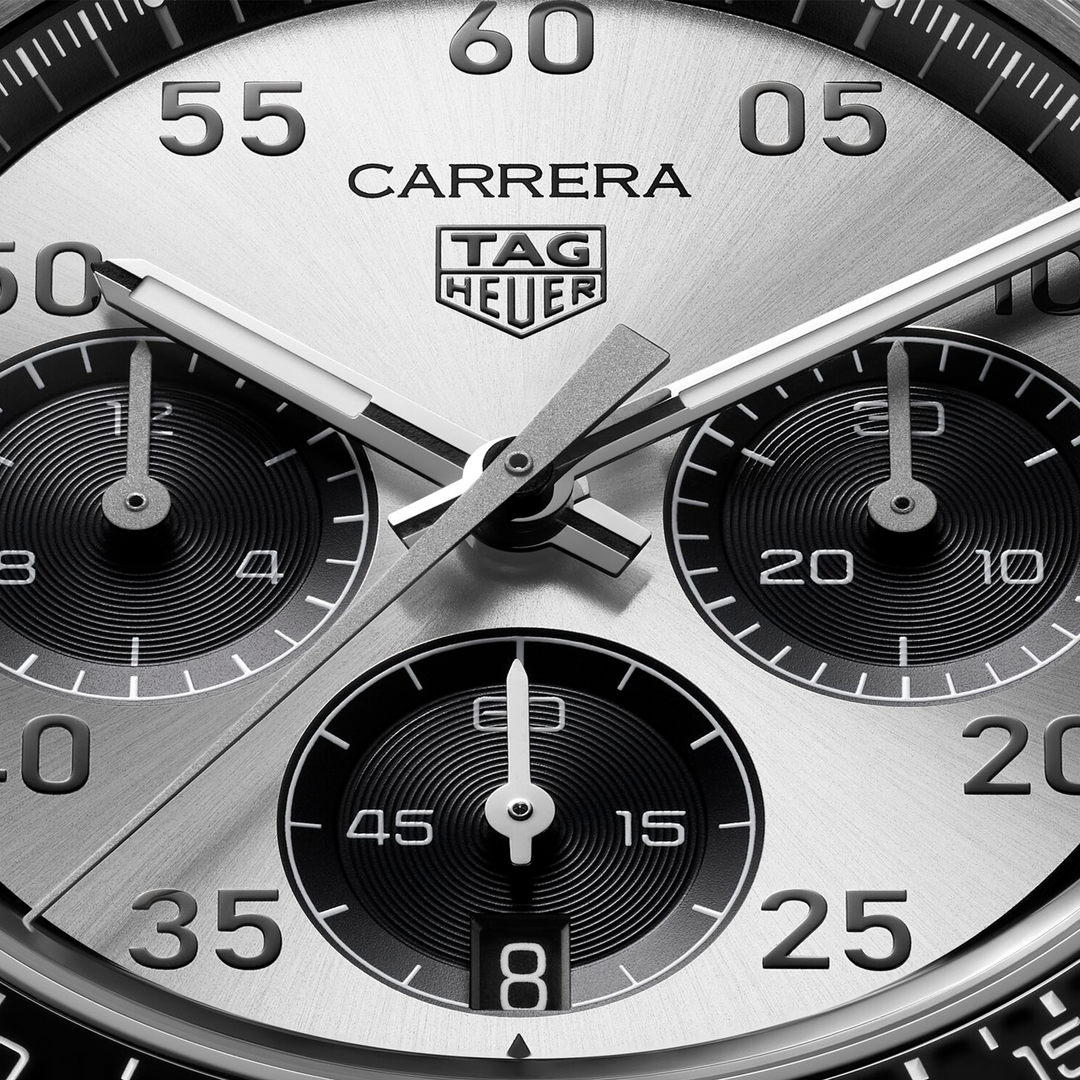TAG Heuer - Carrera Chronograph Sport - CDB2113.BA0054 – Automatikwerk – silber, schwarz - 42 mm - Herrenuhr