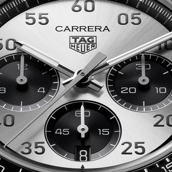 TAG Heuer - Carrera Chronograph Sport - CDB2113.BA0054 – Automatikwerk – silber, schwarz - 42 mm - Herrenuhr