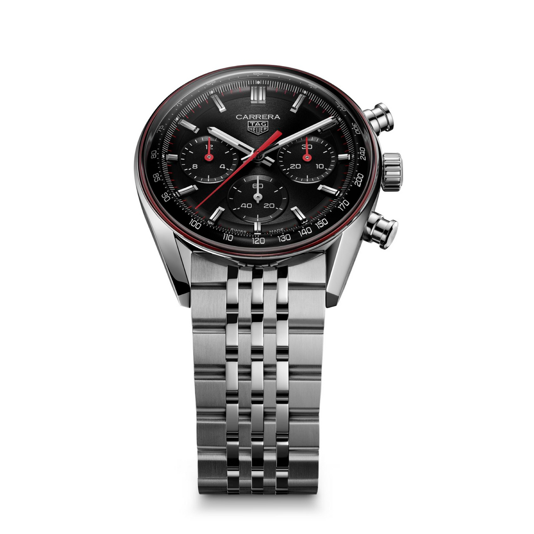 TAG Heuer - Carrera Chronograph - CBS2114.BA0053 – Automatikwerk – schwarz - 41 mm - Herrenuhr