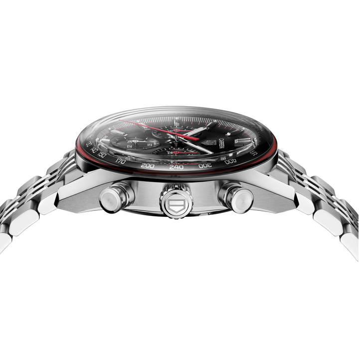 TAG Heuer - Carrera Chronograph - CBS2114.BA0053 – Automatikwerk – schwarz - 41 mm - Herrenuhr aus Edelstal´hl