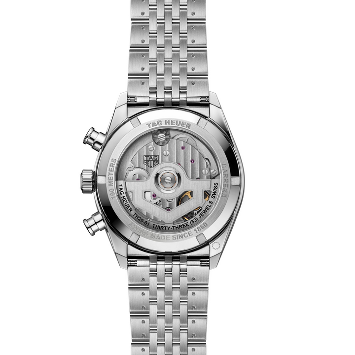 TAG Heuer - Carrera Chronograph - CBS2114.BA0053 – Automatikwerk – schwarz - 41 mm - Herrenuhrmit Saphirglasboden