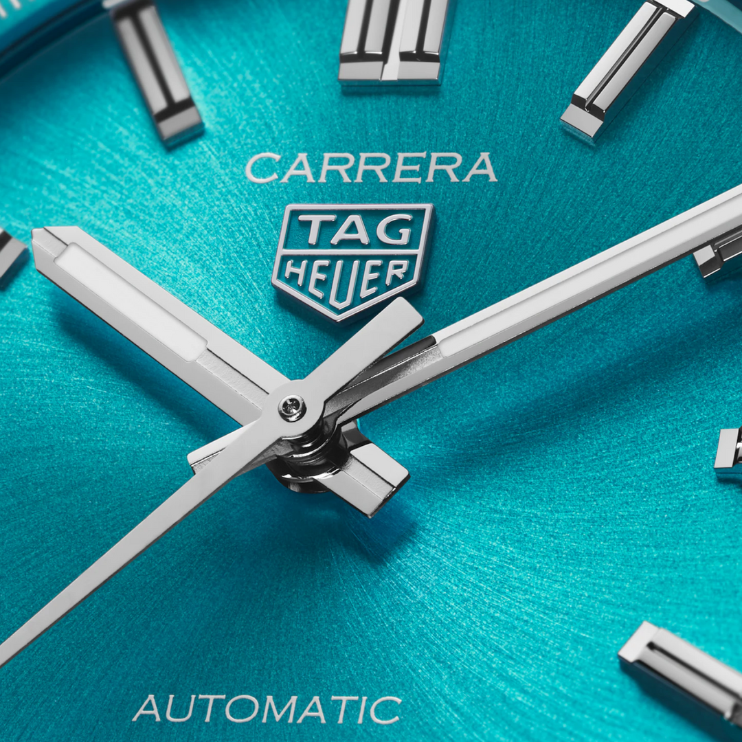 TAG Heuer Carrera Date - WBN2316.BA0001 – Automatikwerk – türkisblau - 36 mm - Damenuhr mit erfrischendem blauem Zifferblatt