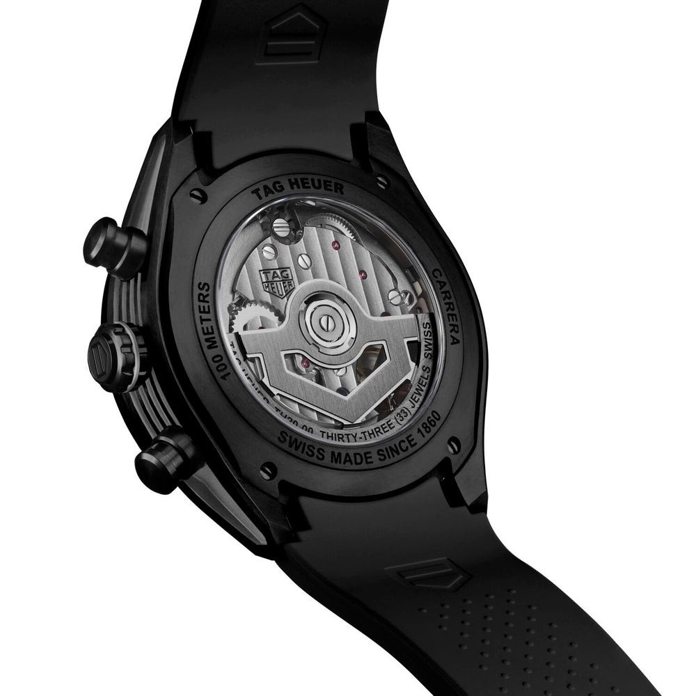 TAG Heuer - Carrera Chrono Extreme Sport - CBU2080.FT6272 – Automatikwerk – schwarz - 44 mm - Herrenuhr mit Automatikwerk
