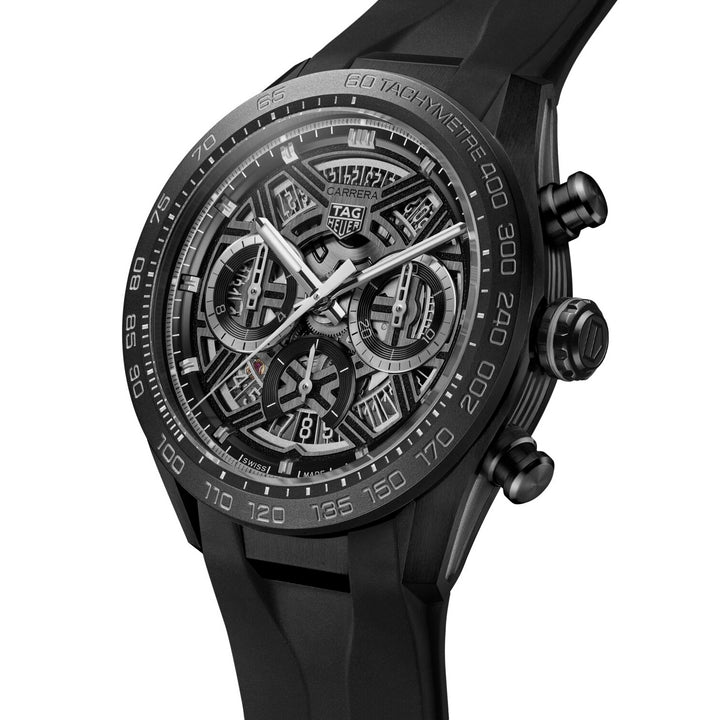 TAG Heuer - Carrera Chrono Extreme Sport - CBU2080.FT6272 – Automatikwerk – schwarz - 44 mm - Herrenuhr Black Watch