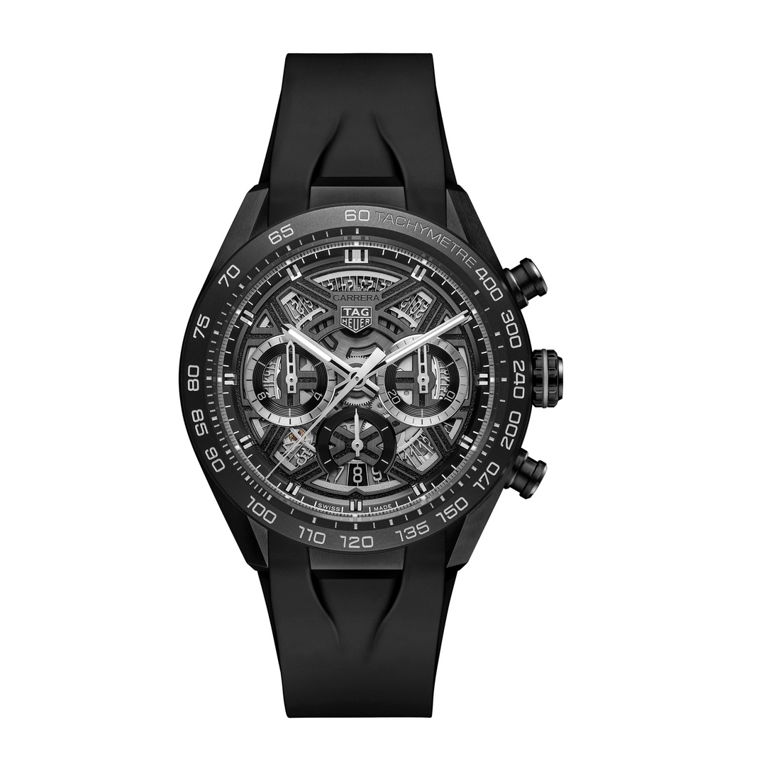 TAG Heuer - Carrera Chrono Extreme Sport - CBU2080.FT6272 – Automatikwerk – schwarz - 44 mm - Herrenuhr