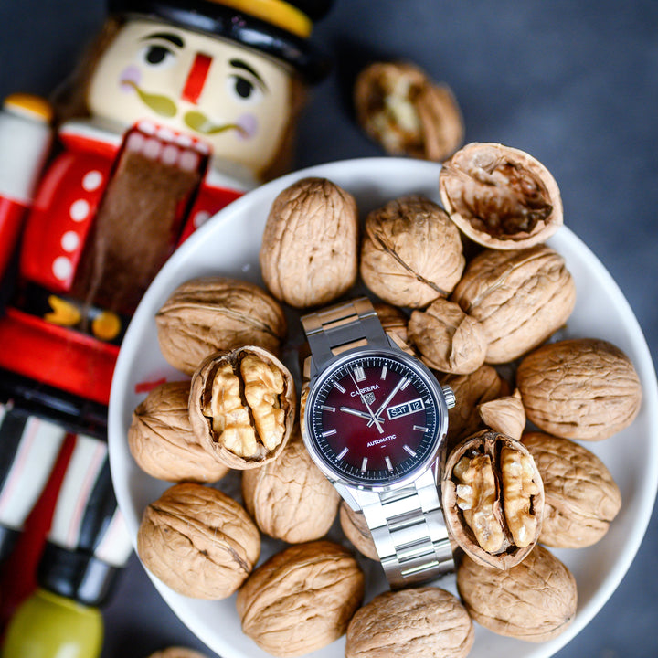 TAG Heuer - Carrera Day-Date - WDA2113.BA0043 – Automatikwerk – rot - 41 mm - Herrenuhr