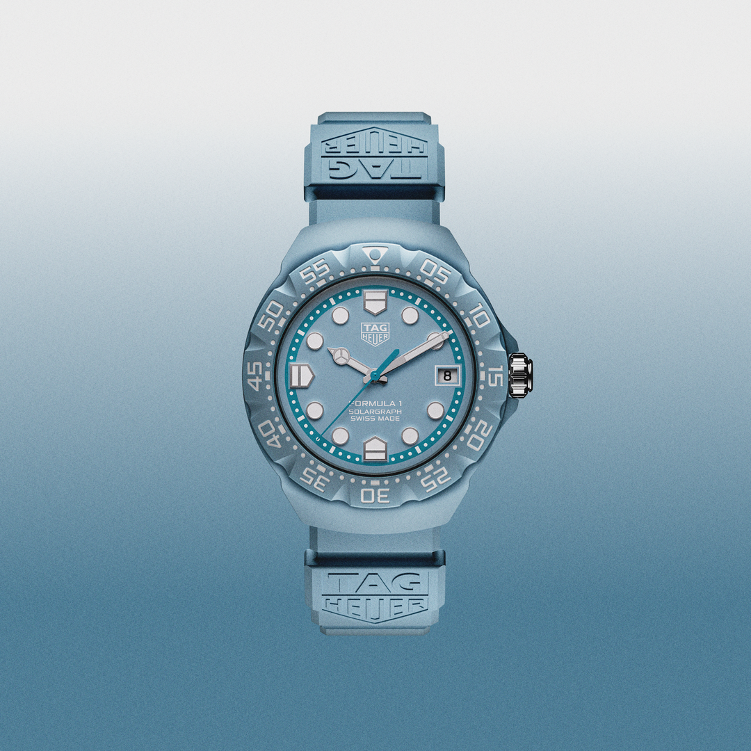 TAG Heuer - Formula 1 Solargraph Limited Edition - WBY1163.FT8113 – Solargraph Quarzwerk – blau - 38 mm - Herren- und Damenuhr in Mönchengladbach kaufen