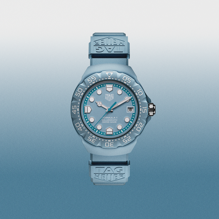 TAG Heuer - Formula 1 Solargraph Limited Edition - WBY1163.FT8113 – Solargraph Quarzwerk – blau - 38 mm - Herren- und Damenuhr in Mönchengladbach kaufen