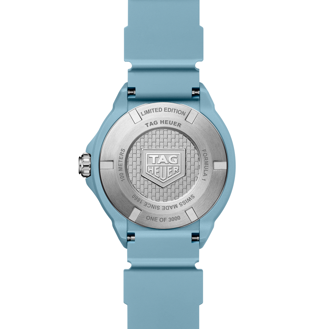 TAG Heuer - Formula 1 Solargraph Limited Edition - WBY1163.FT8113 – Solargraph Quarzwerk – blau - 38 mm - Herren- und Damenuhr; 