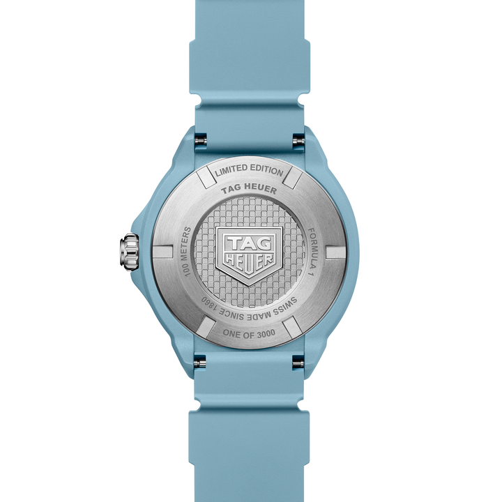 TAG Heuer - Formula 1 Solargraph Limited Edition - WBY1163.FT8113 – Solargraph Quarzwerk – blau - 38 mm - Herren- und Damenuhr; 