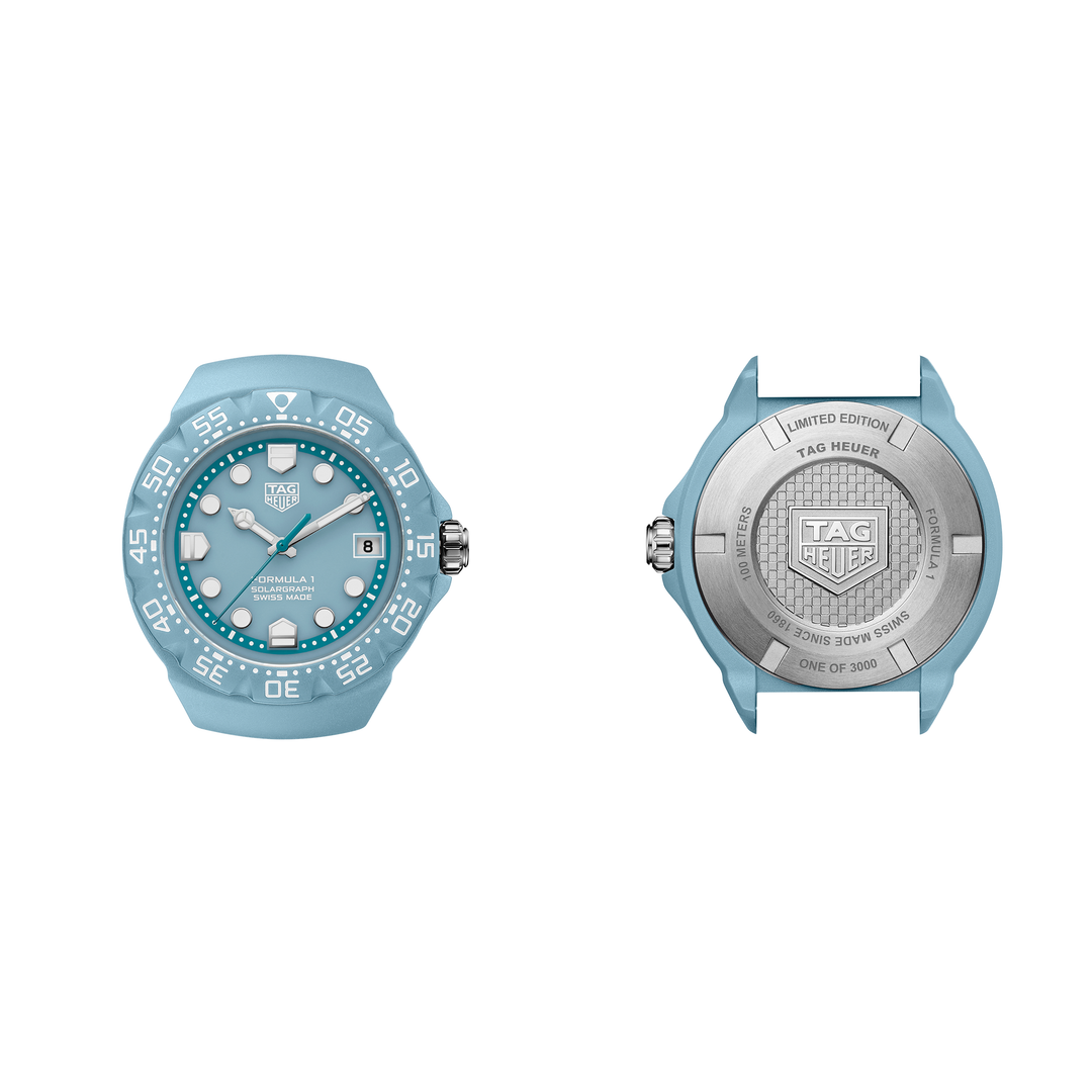 TAG Heuer - Formula 1 Solargraph Limited Edition - WBY1163.FT8113 – Solargraph Quarzwerk – blau - 38 mm - Herren- und Damenuhr; 