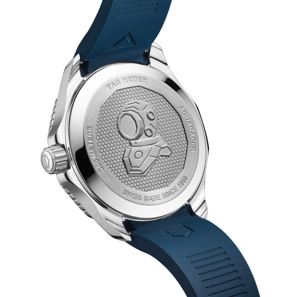 TAG Heuer - Aquaracer Professional 300 Date - WBP5111.FT6259 – Automatikwerk – blau - 42 mm - Herrenuhr mit Edelstahl Gehäuseboden