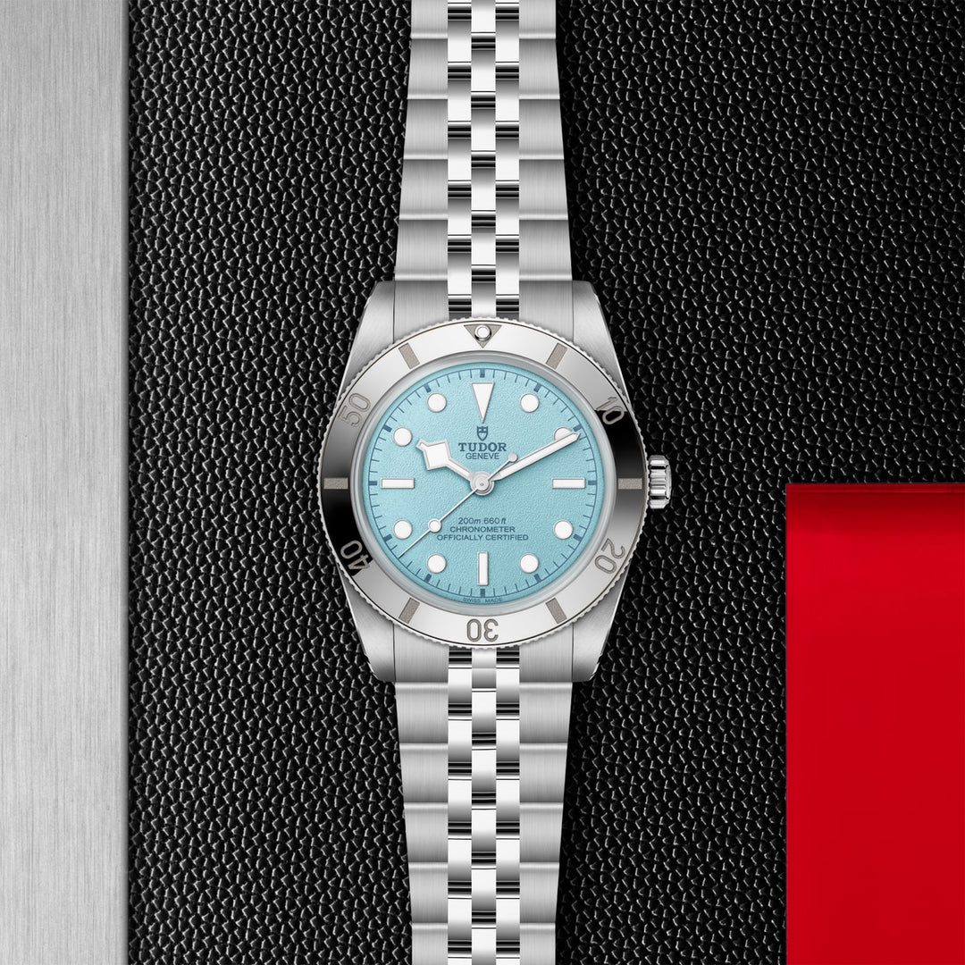 TUDOR - Black Bay 54 - M79000-0001 – Automatikwerk – hellblau - 37 mm - Herren- und Damenuhr in Mönchengladbach
