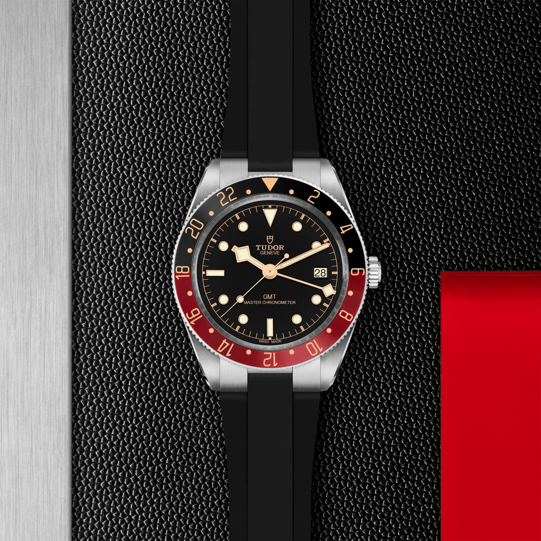 TUDOR - Black Bay 58 GMT - M7939G1A0NRU-0002 – Automatikwerk – schwarz, rot - 39 mm - Herrenuhr