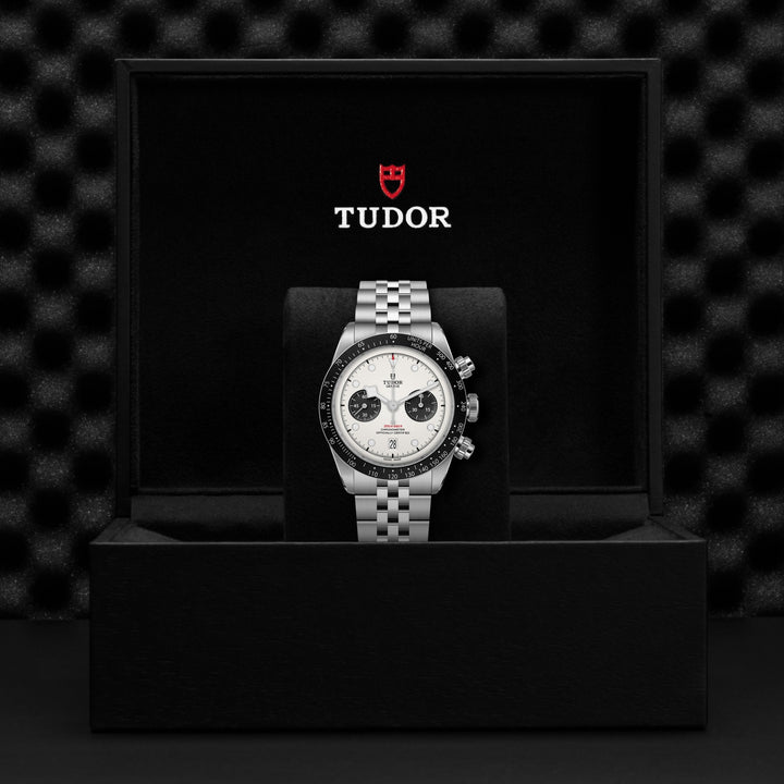 TUDOR - Black Bay Chrono - M79360N-0014 – Automatikwerk mit Chronographenfunktion – Weiß, schwarz - 41 mm - Herrenuhr