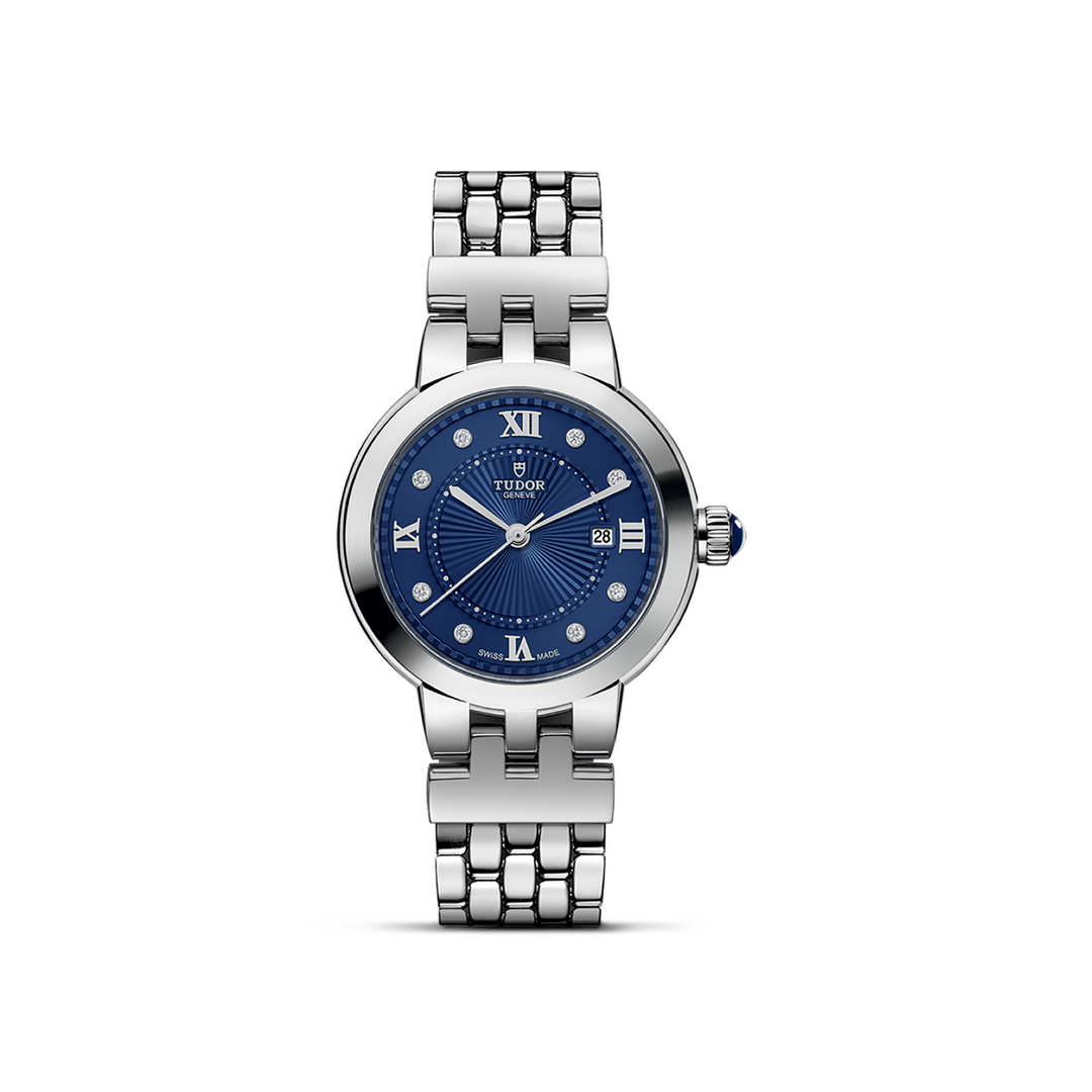 TUDOR - Clair de Rose - M35500-0010 – Automatikwerk – blau - 30 mm - Damenuhr