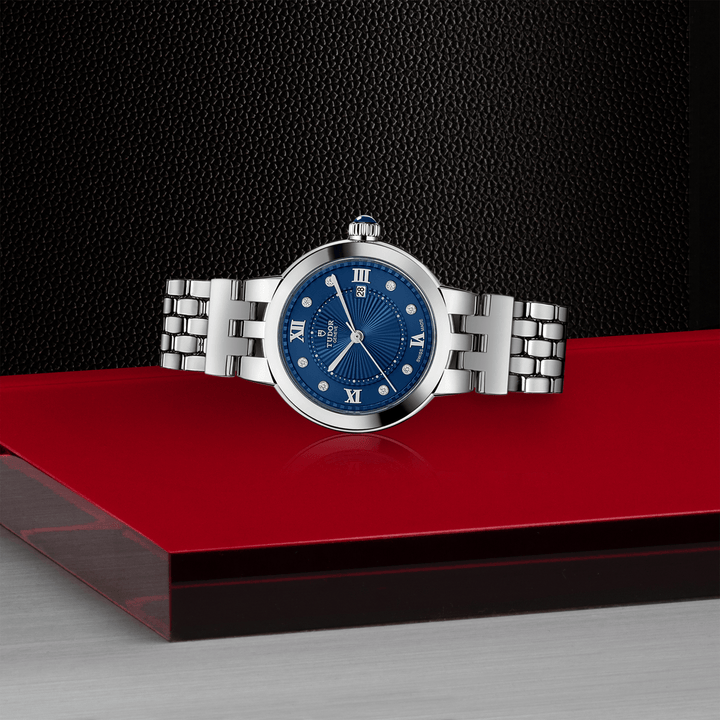 TUDOR - Clair de Rose - M35500-0010 – Automatikwerk – blau - 30 mm - Damenuhr in Mönchengladbach