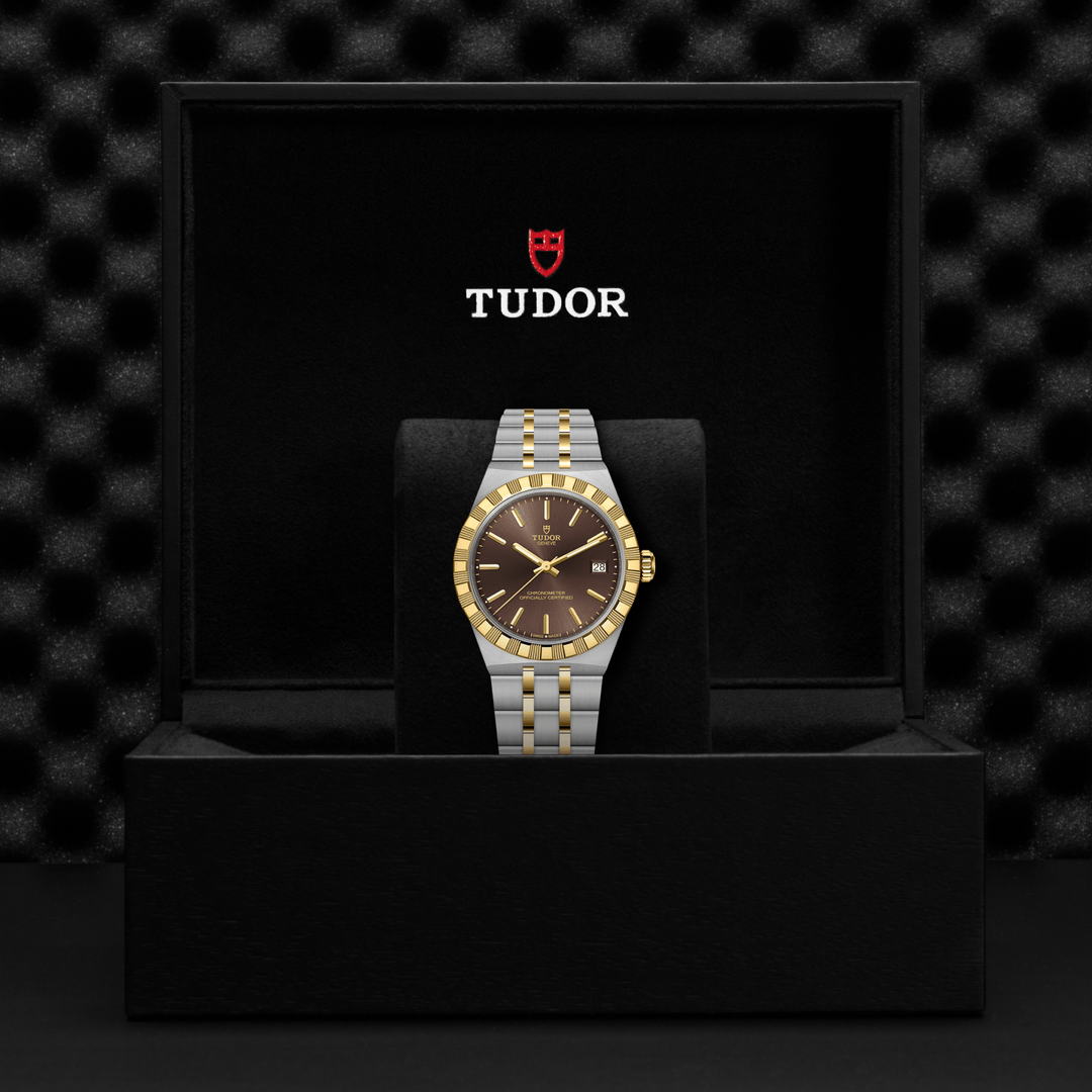 TUDOR - Royal - M2836C1A3-0001 – Automatikwerk – braun, Gelbgold - 36 mm - Damenuhr in Mönchengladbach kaufen