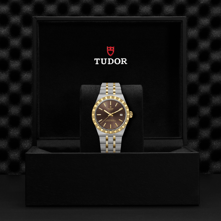 TUDOR - Royal - M2836C1A3-0001 – Automatikwerk – braun, Gelbgold - 36 mm - Damenuhr in Mönchengladbach kaufen