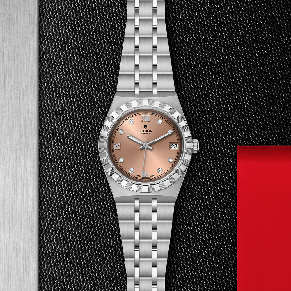 TUDOR - Royal mit der Referenz M28400-0011 besteht aus Edelstahl Damenuhr 