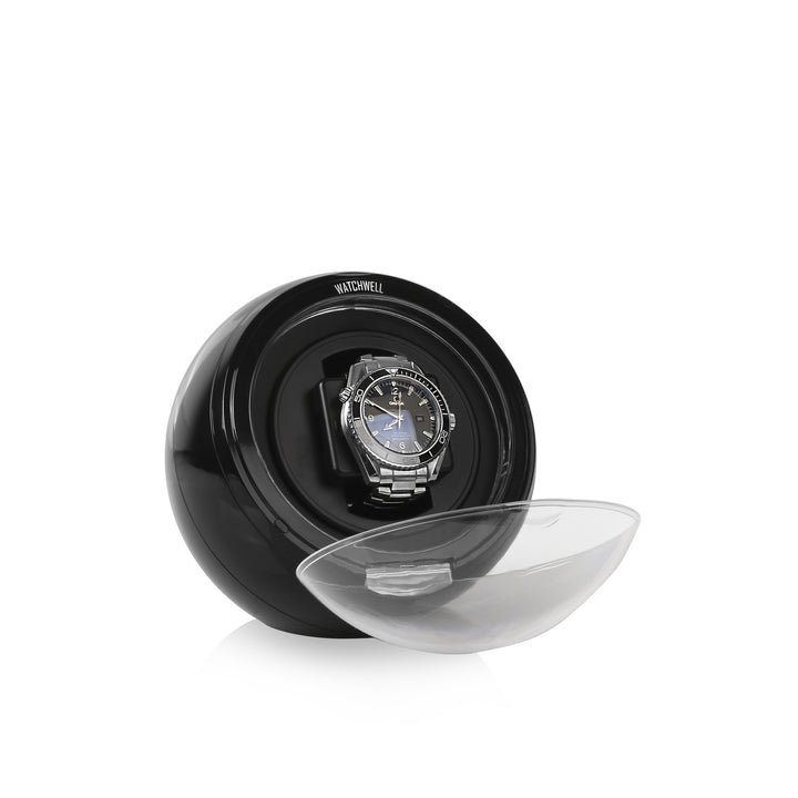 Uhrenbeweger Watchwell Globe V1 70051-03 aus schwarzem Carbon
