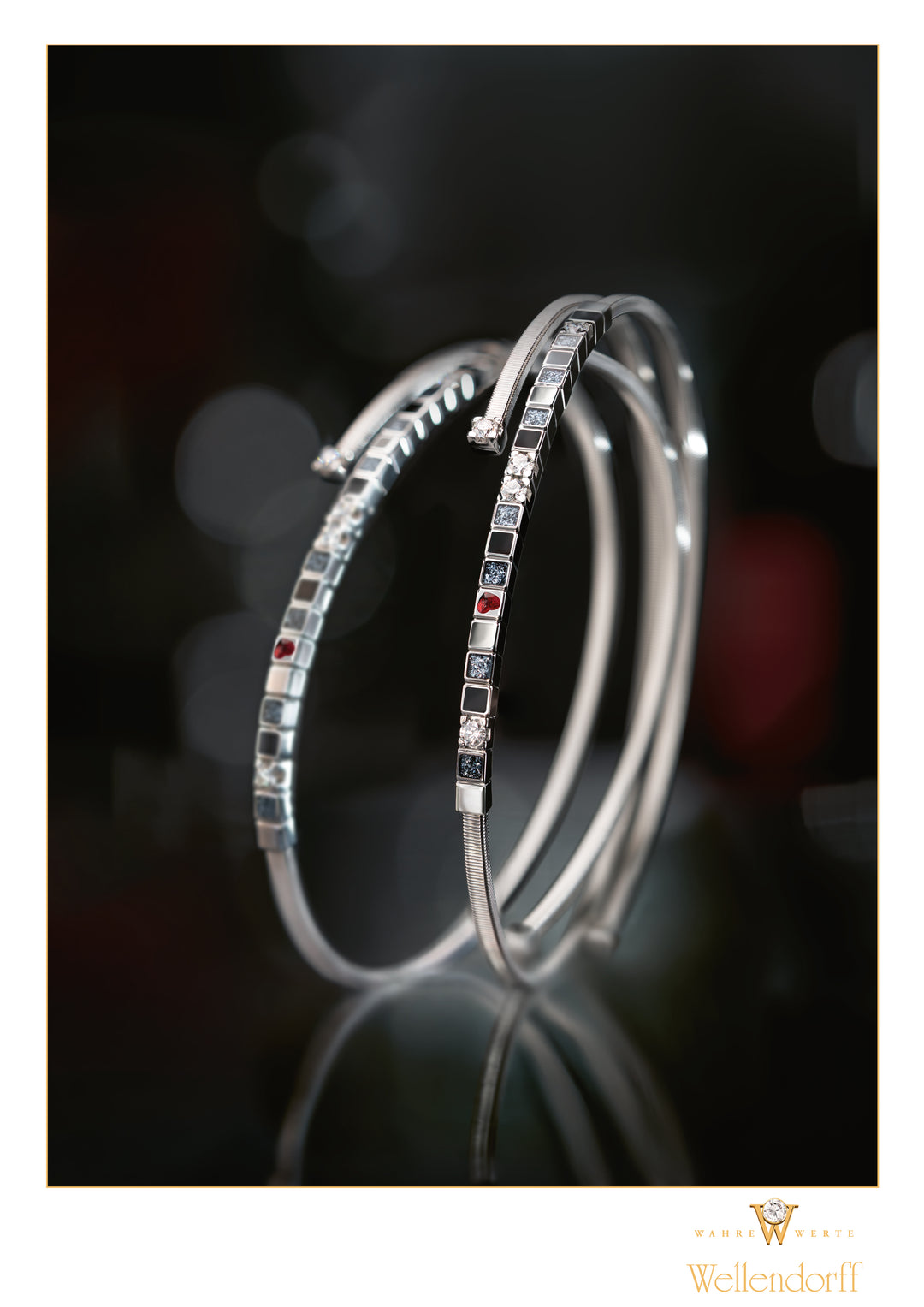 Wellendorff POWER in Black Armreif Umarme mich bei Juwelier Krebber
