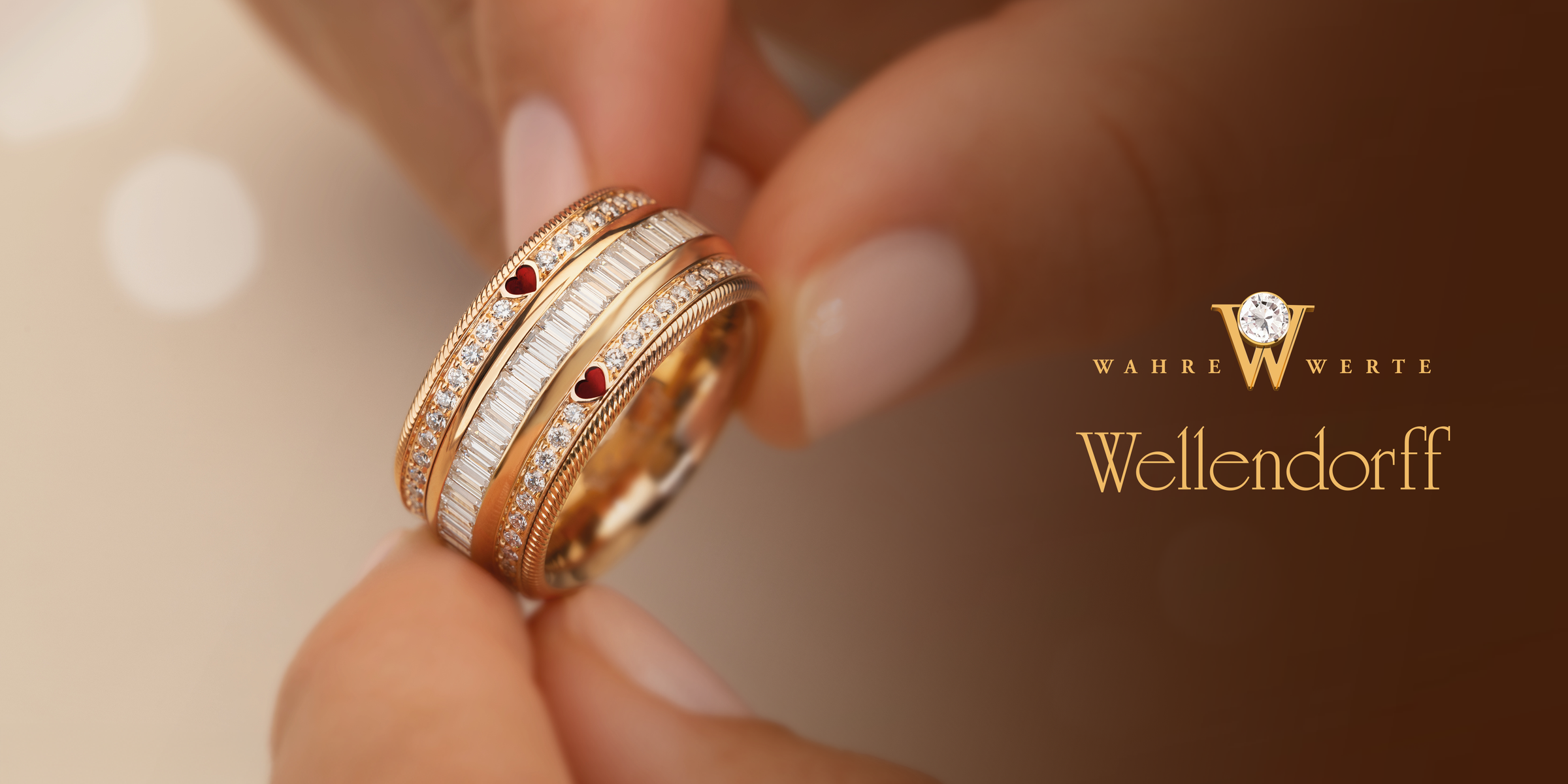 Wellendorff Baguette Set bei Juwelier Krebber in Mönchengladbach 