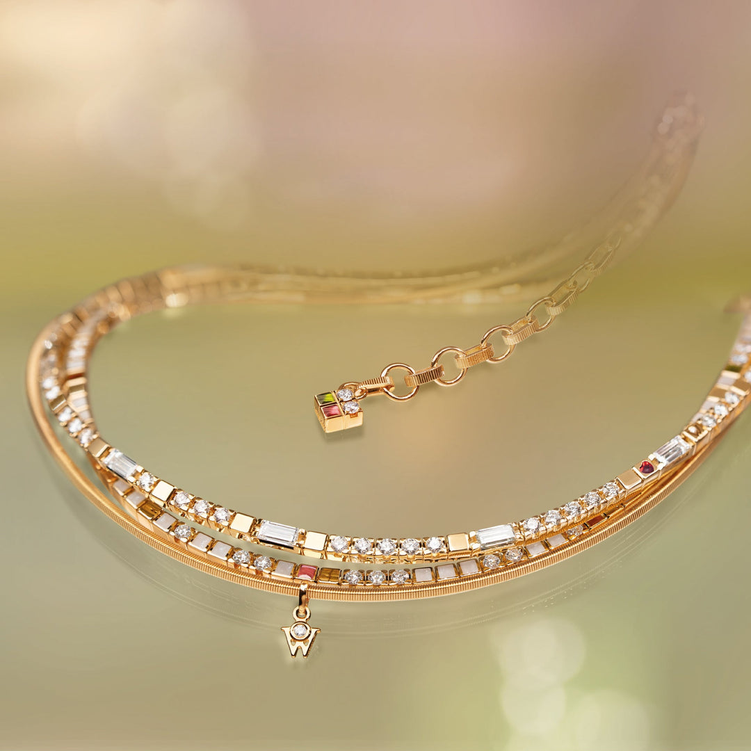 Wellendorff Collier Power in WHITE edel bei Juwelier Krebber