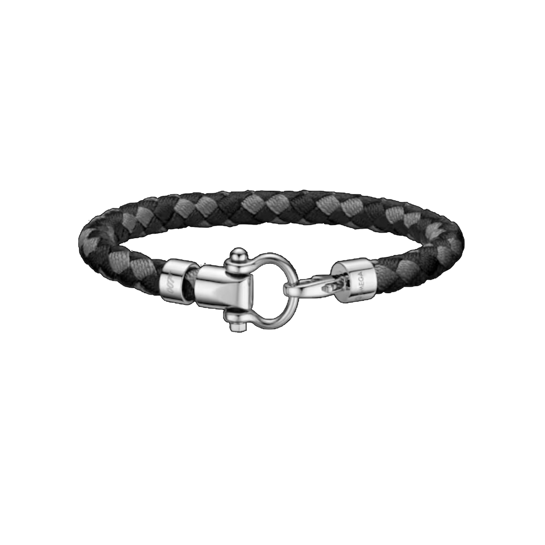 Omega Sailing Armband BA02CW00003RX aus Edelstahl und Nylon