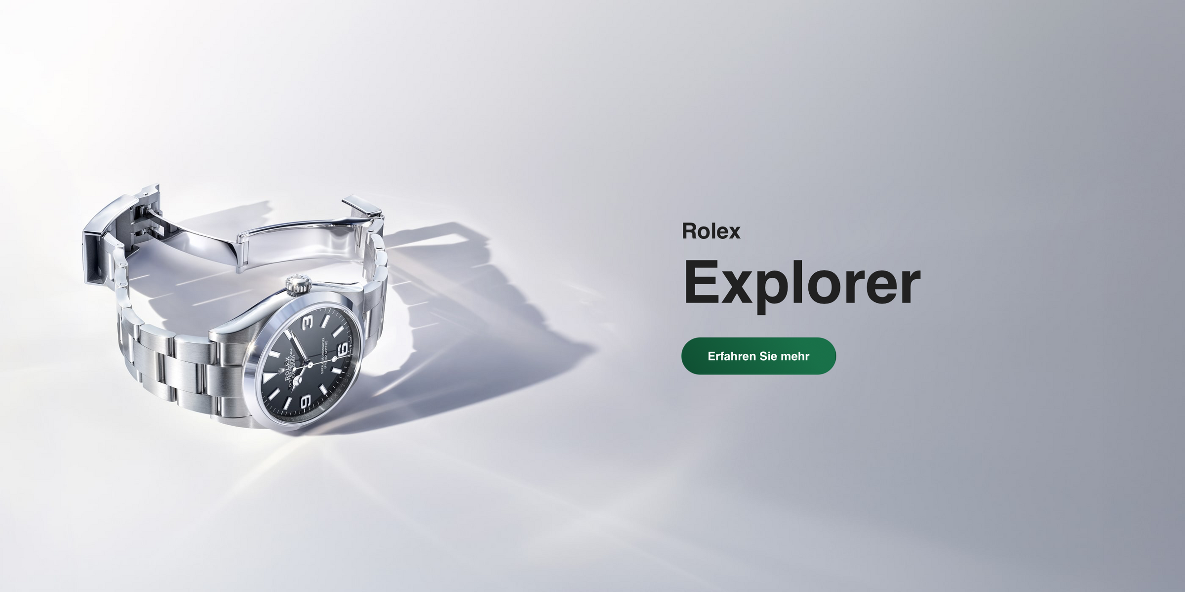 Rolex Explorer bei Juwelier Krebber in Mönchengladbach