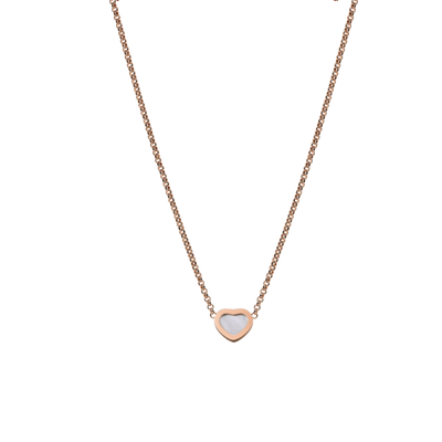Chopard Collier Happy Hearts 81A086-5301 Roségold mit Perlmutt