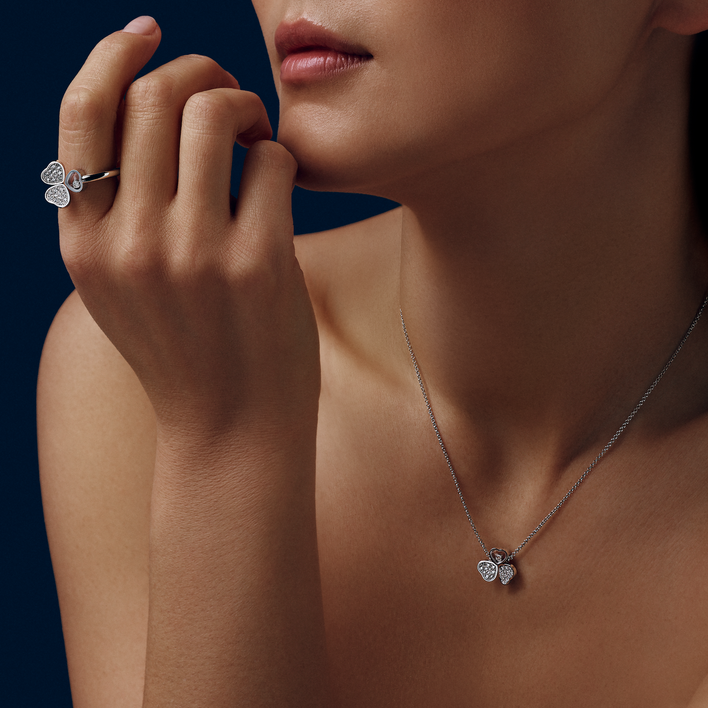 Chopard Schmuck - Collier `Happy Hearts Wings