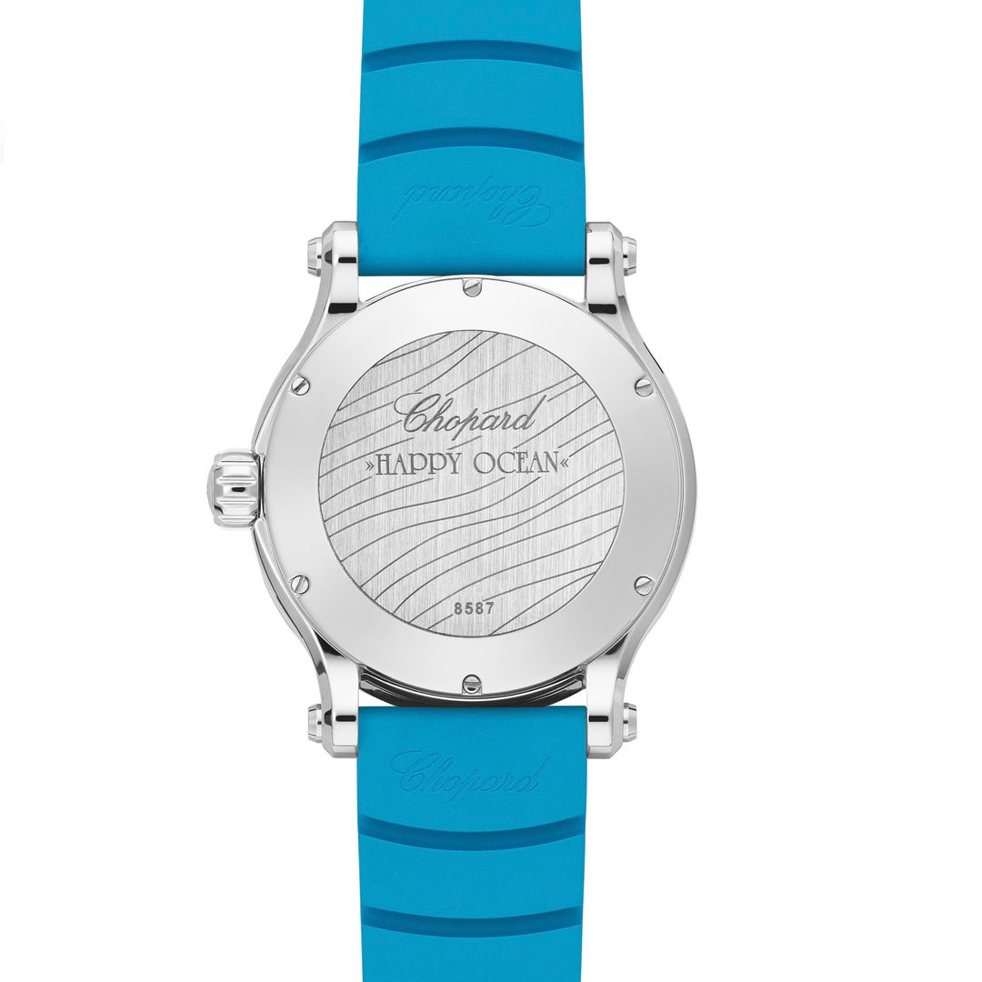 Chopard Happy Ocean blaue Uhr