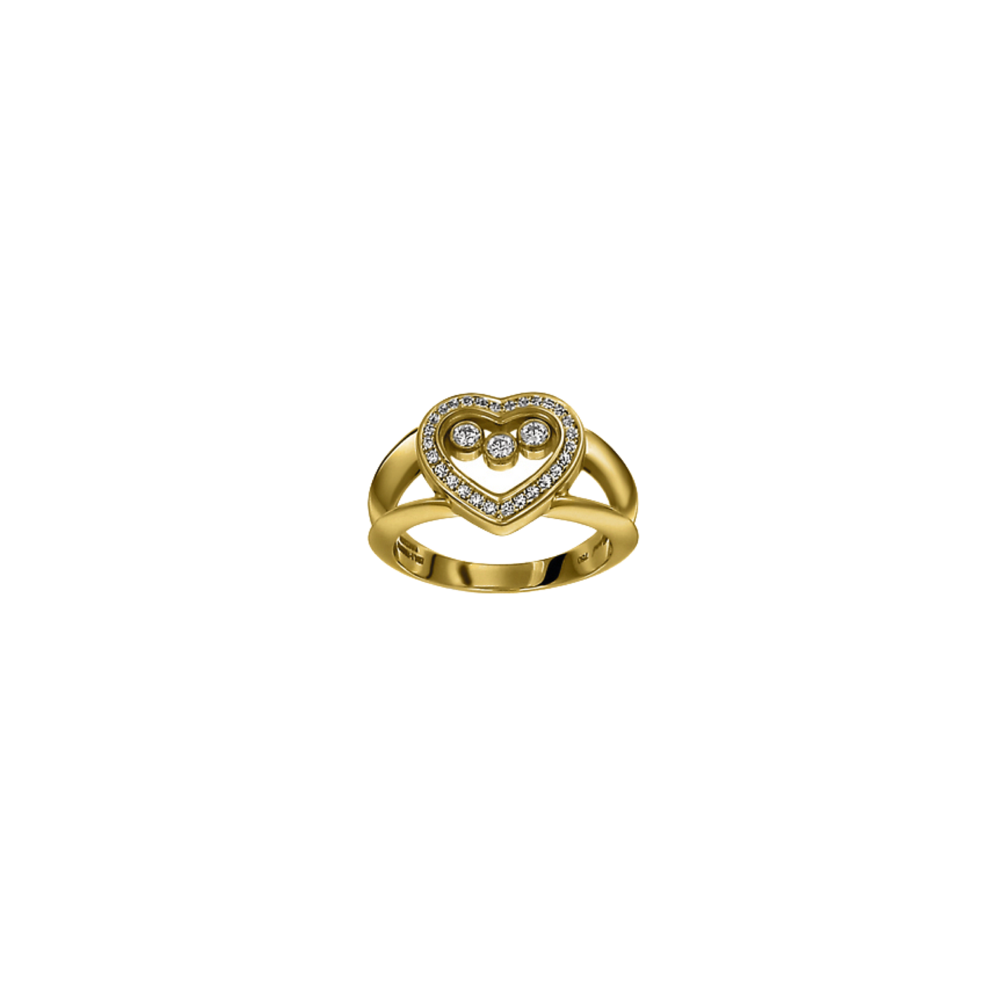 Chopard Ring ´Happy Diamonds 824502-0109 aus Gelbgold und Brillanten