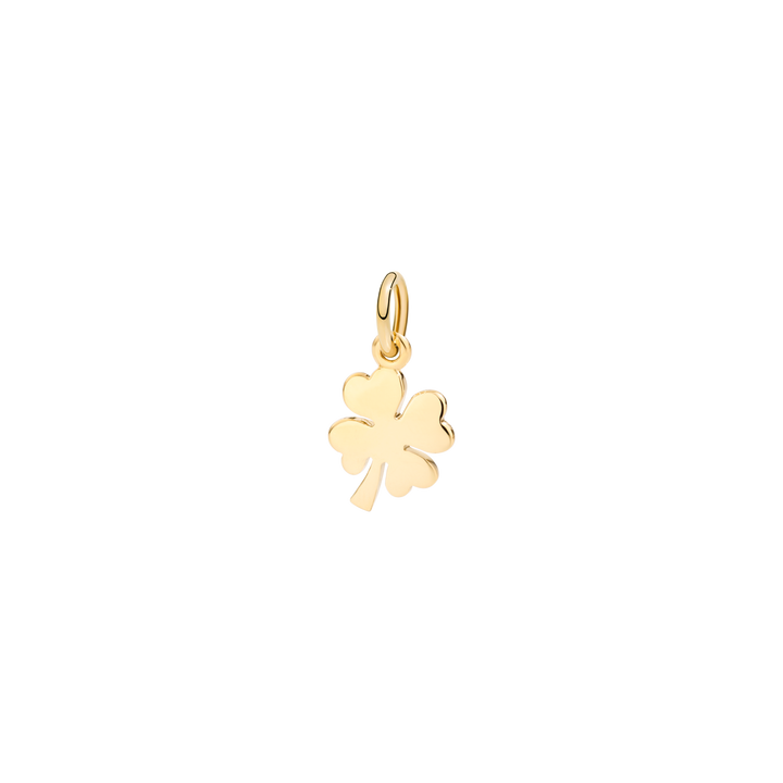DoDo Anhänger Kleeblatt in Gelbgold DMB9037 FOURS 000OG