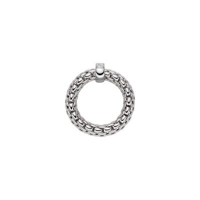 Fope Ring Vendome AN584B BBR M aus 18Karat Weißgold und Brillanten