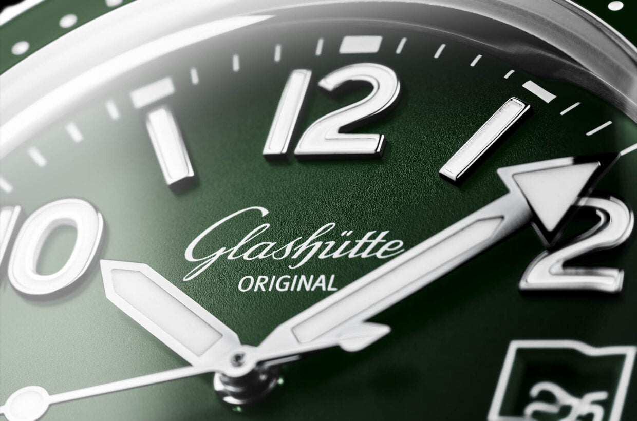 green dial Glashütte Original