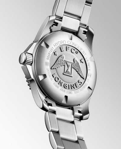 Edelstahl Uhr von Longines