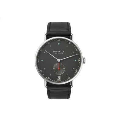 NOMOS Glashütte - Metro 38 Datum stadtschwarz mit der Referenz 1103