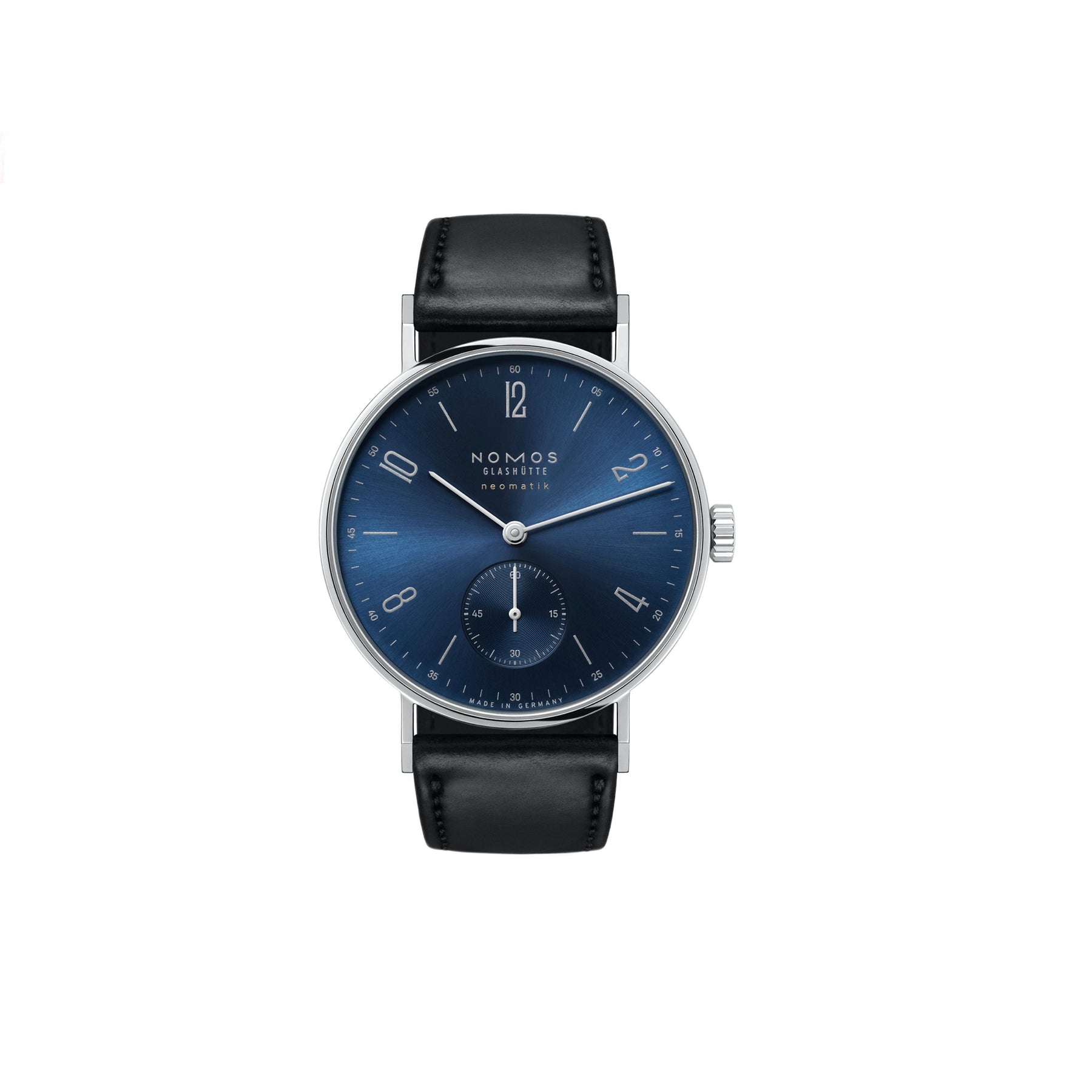 NOMOS Glash tte Tangente neomatik blaugold Juwelier Krebber