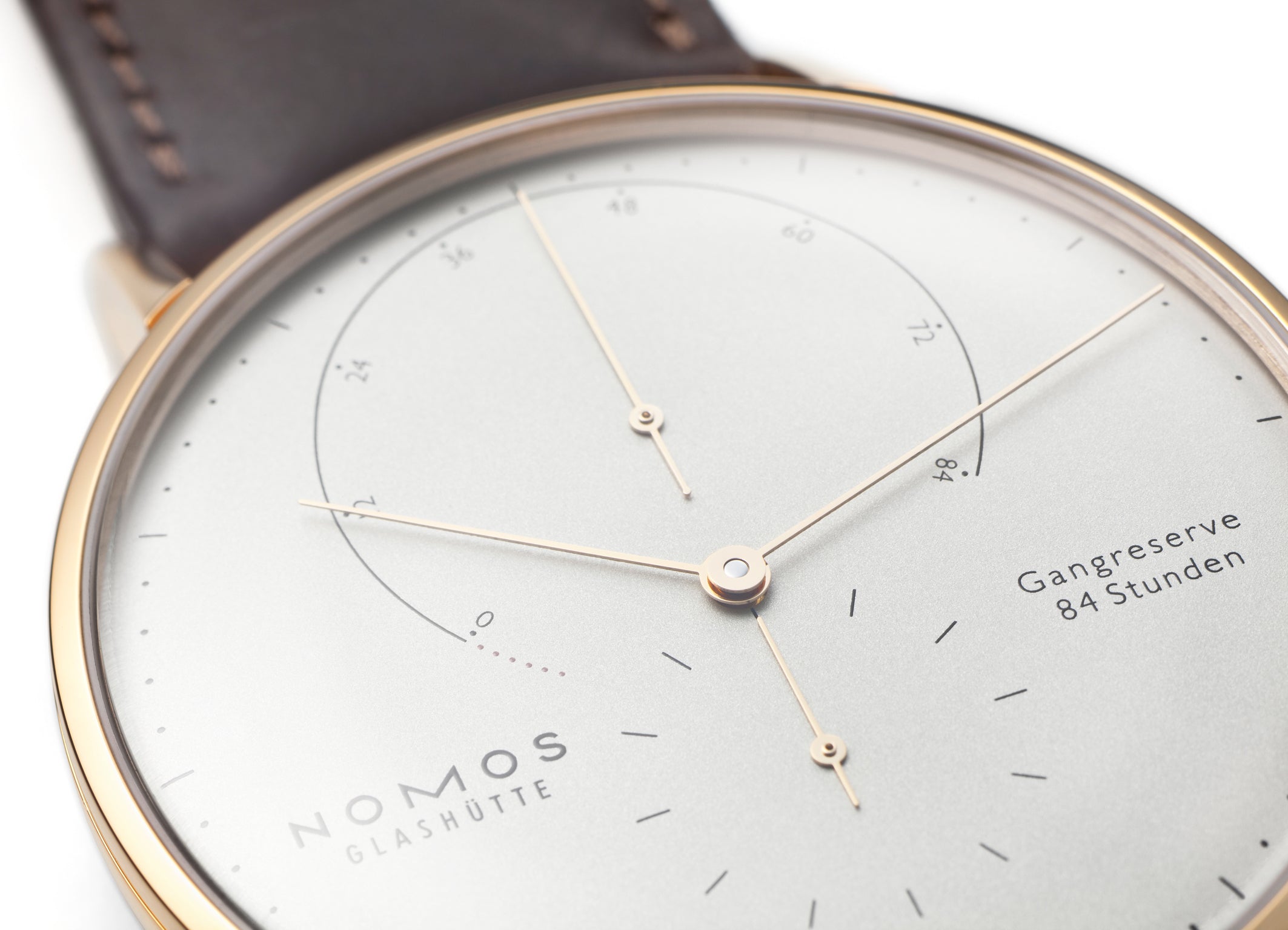 NOMOS Glash tte Lambda Ros gold Juwelier Krebber