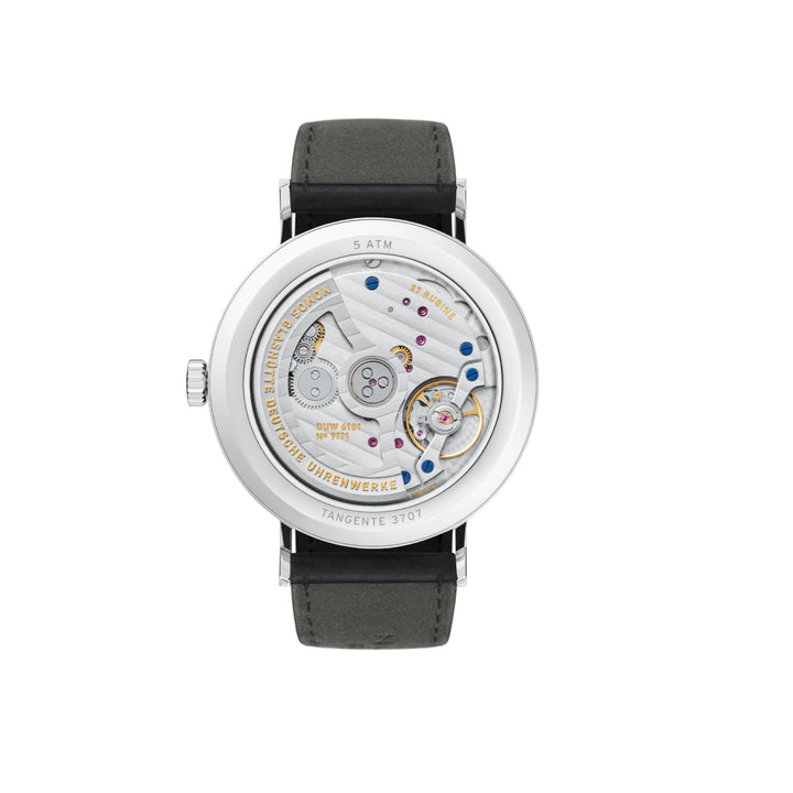 NOMOS Glashütte Tangente 41 Saphirglasboden