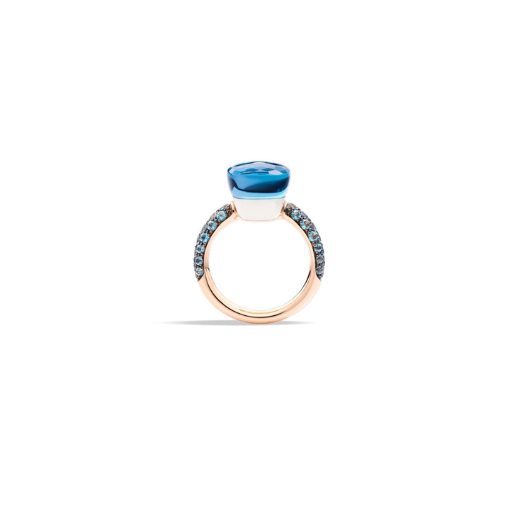 Nudo Ring in Meerblau