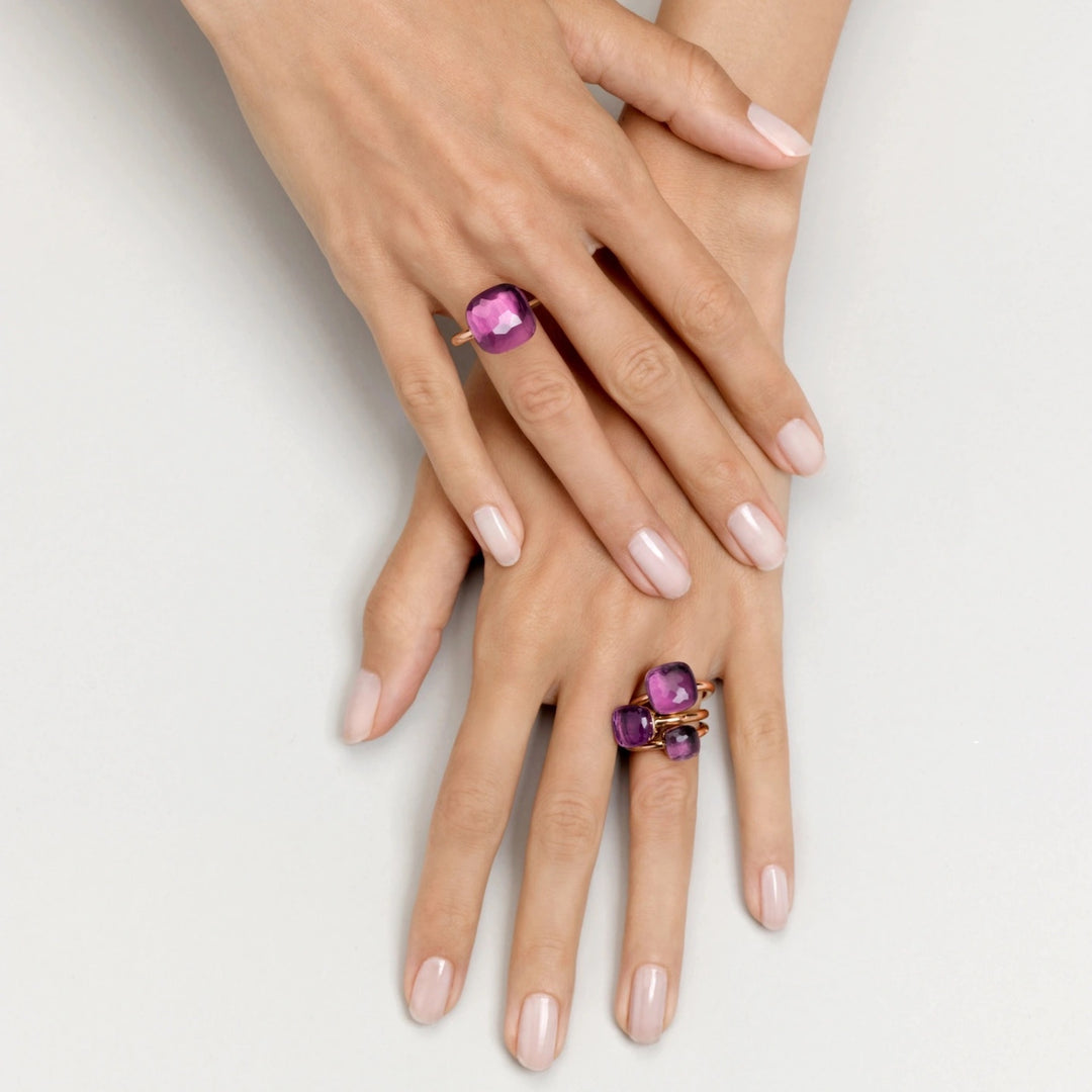 Pomellato Ring Nudo Petit mit Amethyst