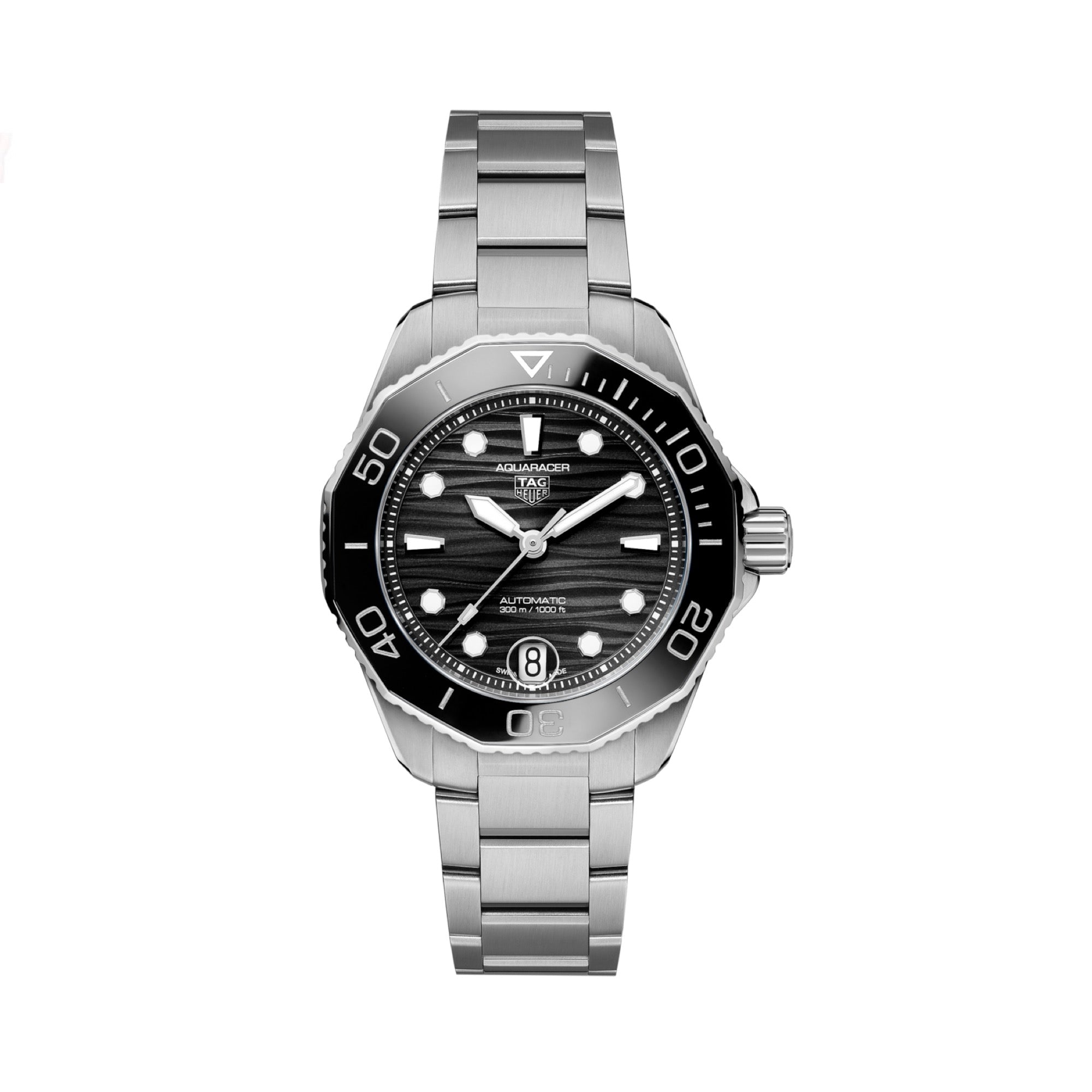 Tag heuer aquaracer black dial outlet