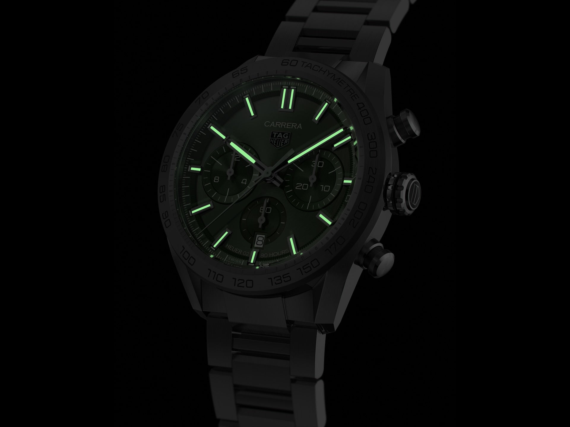 Tag heuer green cross top